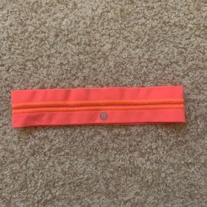 Neon Orange Lululemon Headband